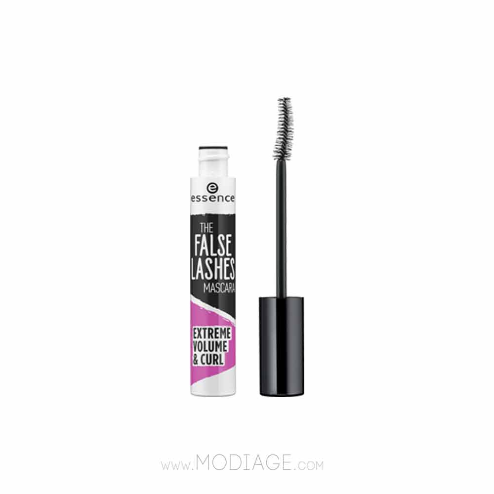 ریمل با تاثیر مژه مصنوعی حجم دهنده مژه دراماتیک اسنس essence the false lashes mascara extreme volume & curl