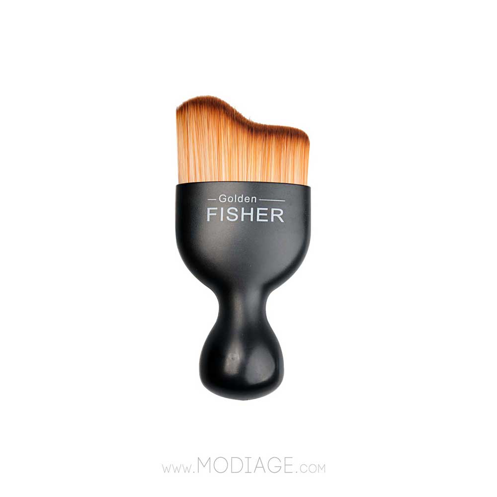 فرچه رژگونه سرمورب گلدن فیشر Golden Fisher blush brush