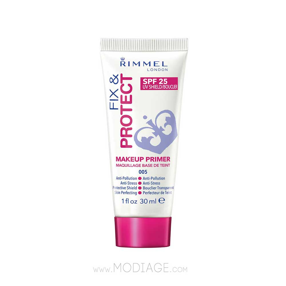 کرم پایه صورت مچ پرفکشن فیکس اند پروتکت ریمل لاندن  Rimmel London Match Perfect Fix & Protect Primer