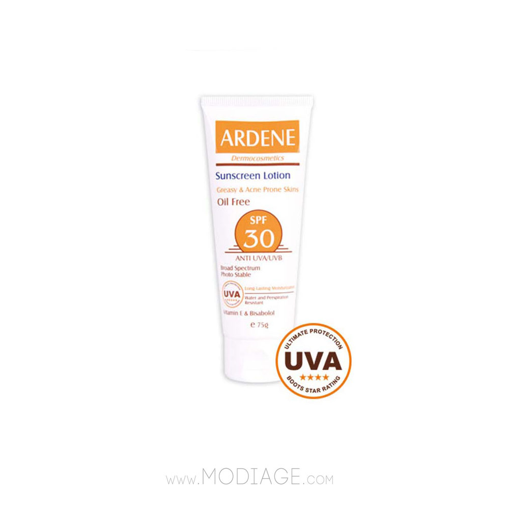 لوسیون ضد آفتاب spf30 فاقد چربی آردن_Ardene Sunscreen Body Lotion Oil Free SPF30