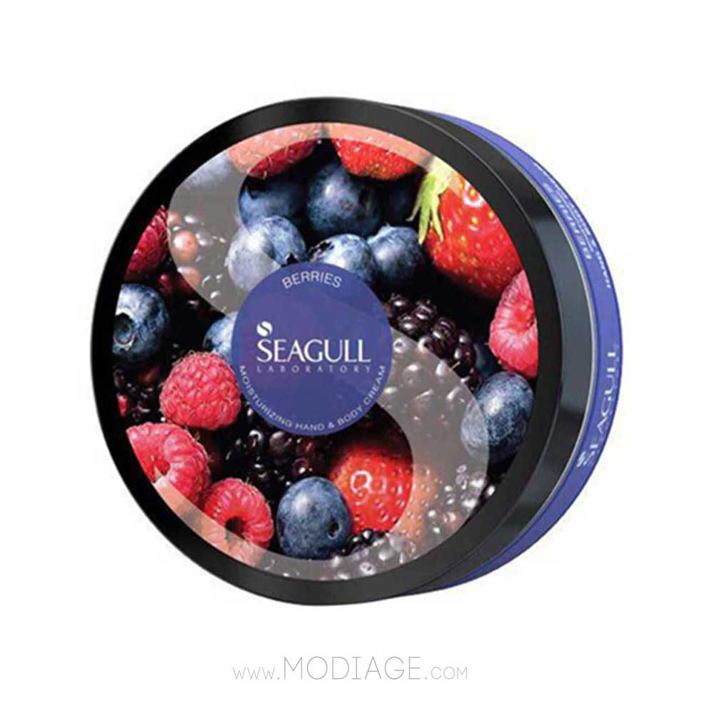 کرم مرطوب دست و بدن توت سی‌گل Berries