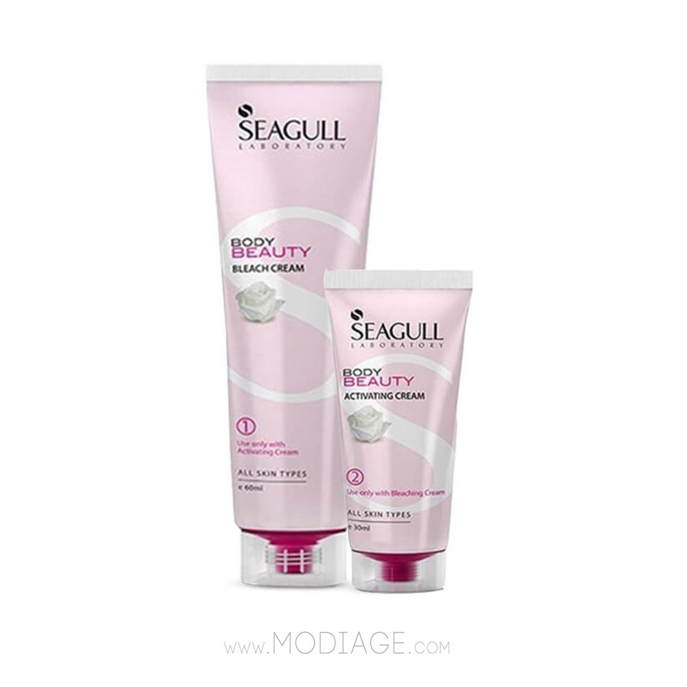 کرم و مکمل بی‌رنگ‌کننده موی زائد سی‌گل Seagull