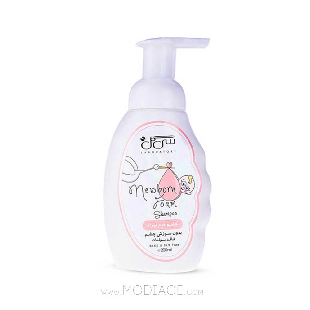 شامپو فوم نوزاد دخترانه سی گل SEAGULL