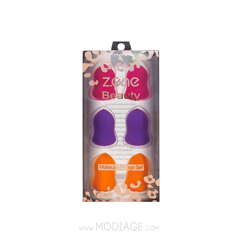 ست پد آرایشی 6 عددی زد وان Z.ONE
