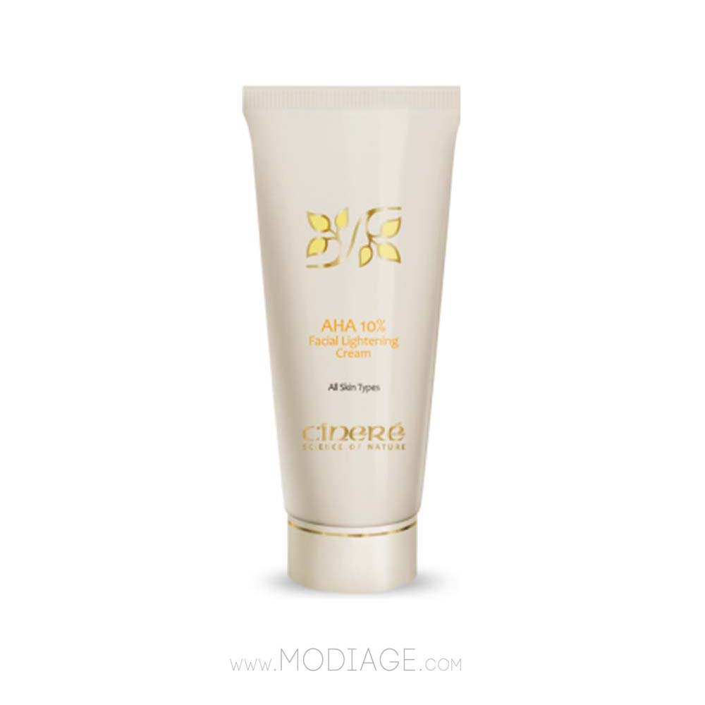 کرم لایه بردار AHA سینره_Cinere AHA 10 Facial Lightening Cream