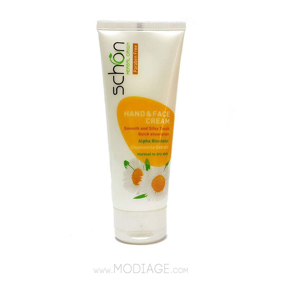 کرم دست و صورت تیوبی بابونه شون schon