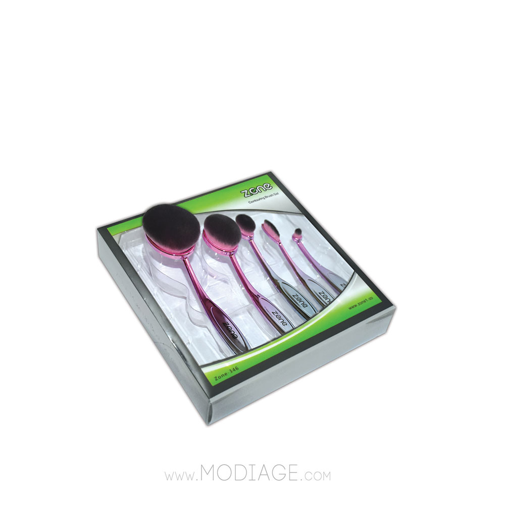 ست براش کانتورینگ 5 عددی رنگی زد وان Z.ONE