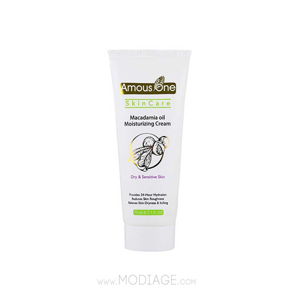 کرم مرطوب کننده ماکادمیا آموس وان amous one