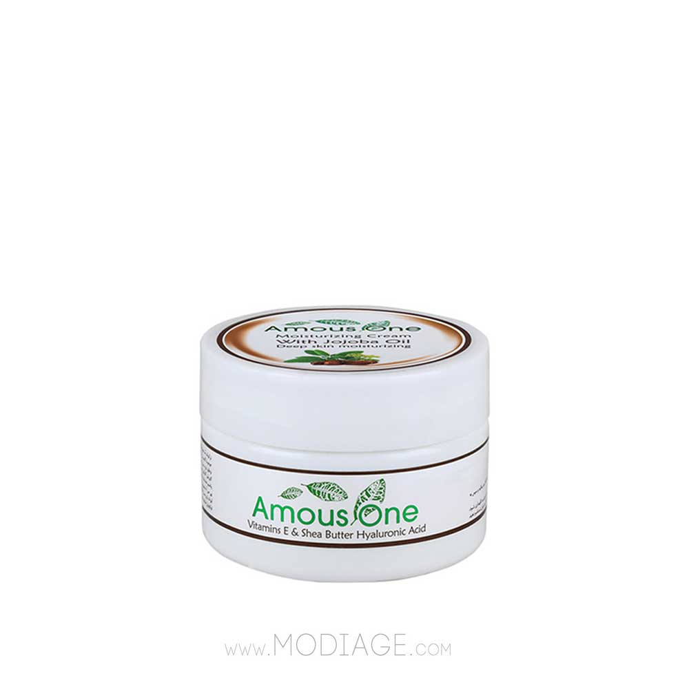 کرم مرطوب کننده حاوی روغن جوجوبا آموس وان amous one