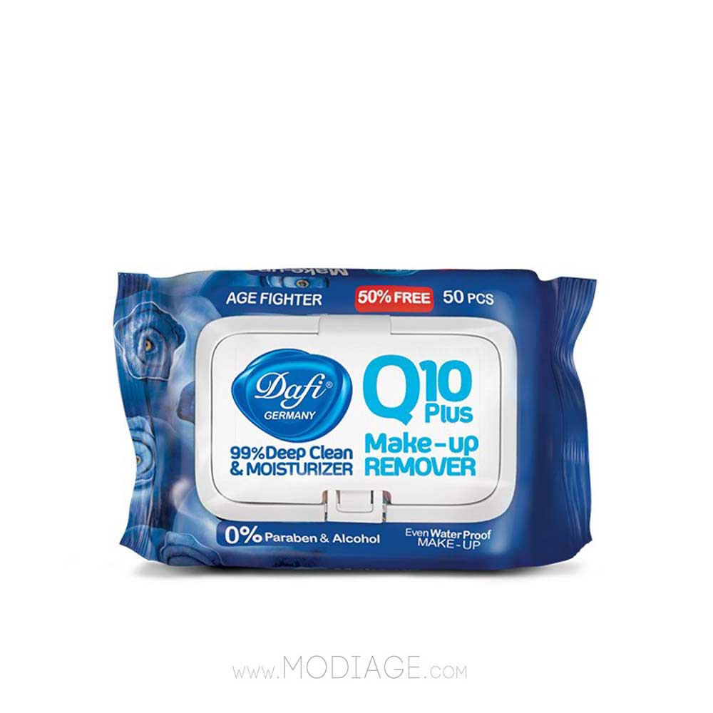 دستمال مرطوب پاک کننده آرایش بلوبری دافی Dafi