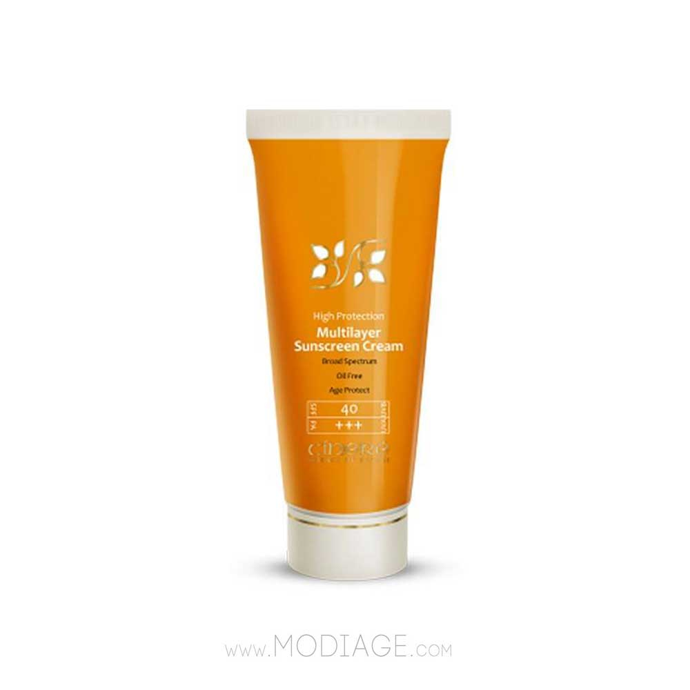 کرم ضد آفتاب SPF40 سینره cinere