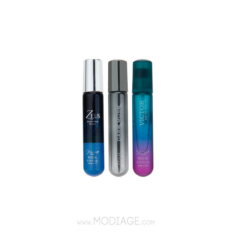 بسته سه عددی عطر جیبی مردانه کمپلکس ژک ساف COMPLEX