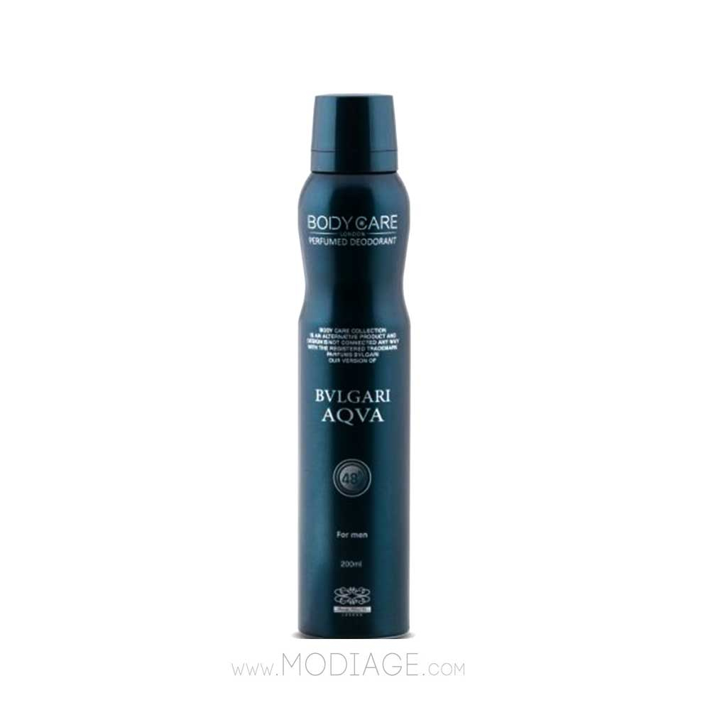 اسپری دئودورانت مردانه بادی کر Bvlgari Aqva