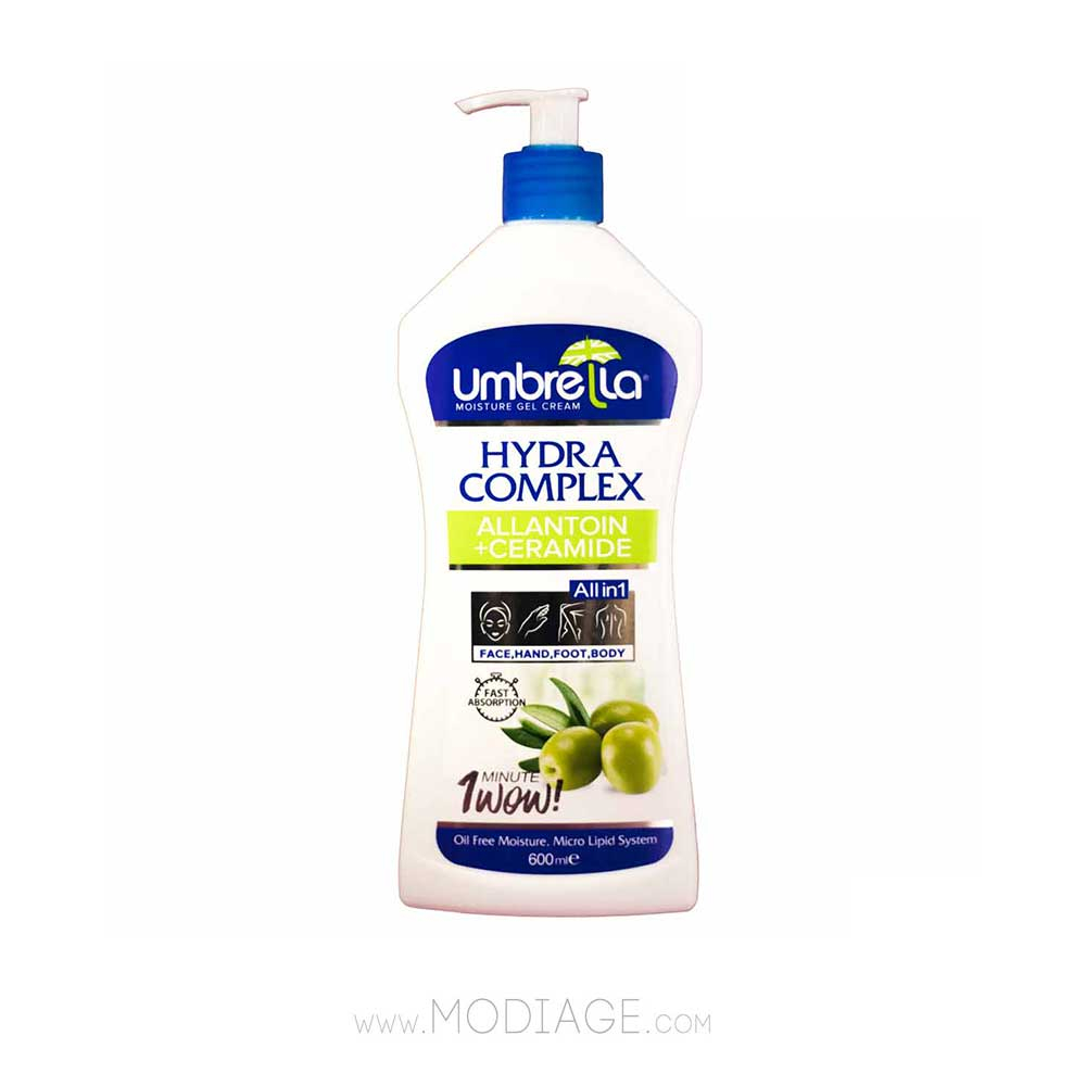 ژل کرم آبرسان پمپی زیتون آمبرلا Umbrella