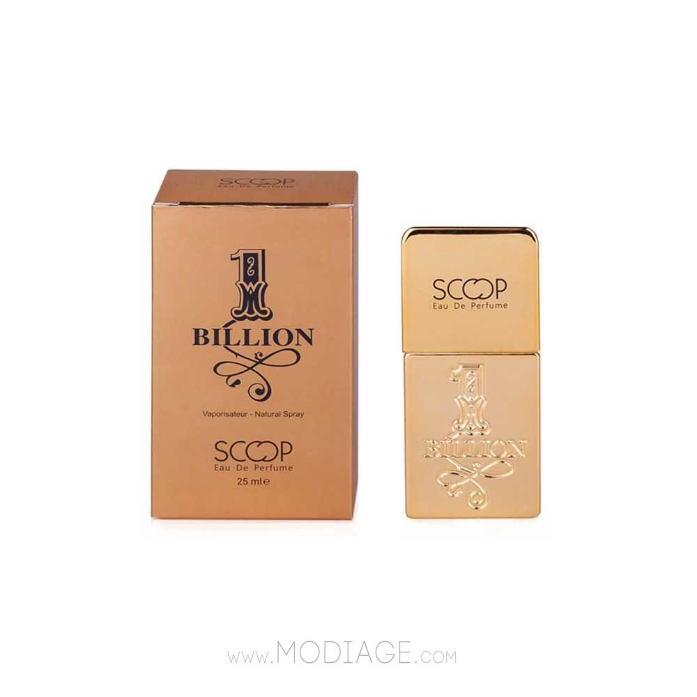 1bilion Scoop for Men عطر جیبی مردانه وان بیلیون اسکوپ scoop