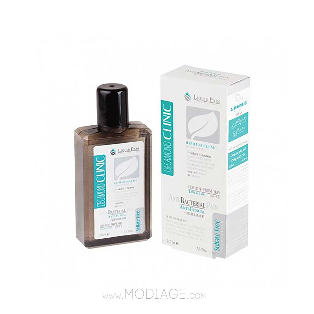 decamond clinic anti bacterial Liquid pain پن مایع آنتی باکتریال دکاموند کلینیک decamond CLINIC
