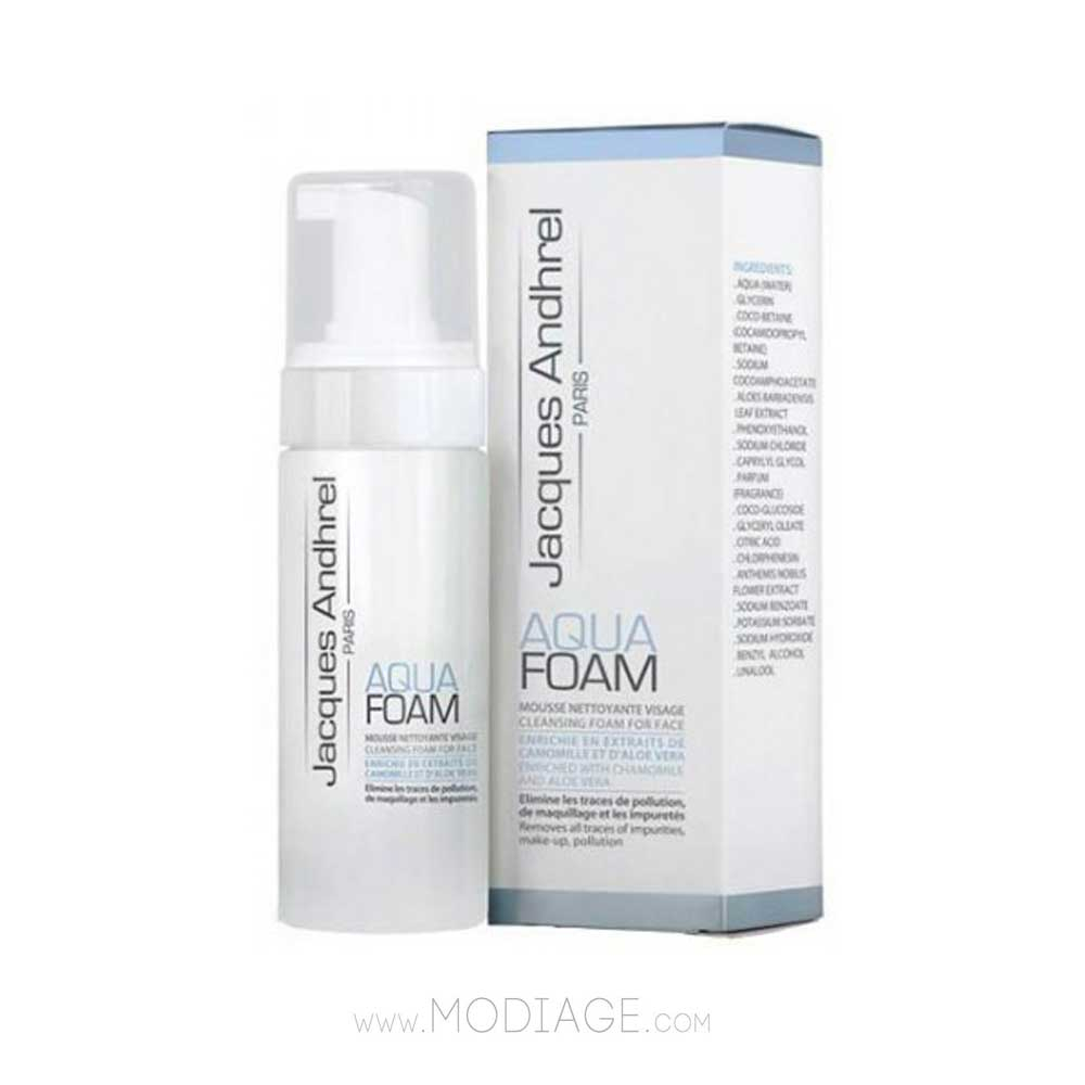 JACQUES ANDHREL Aqua Foam Skin Cleanser فوم شستشو صورت ژاک آندرل Jacques Andhrel