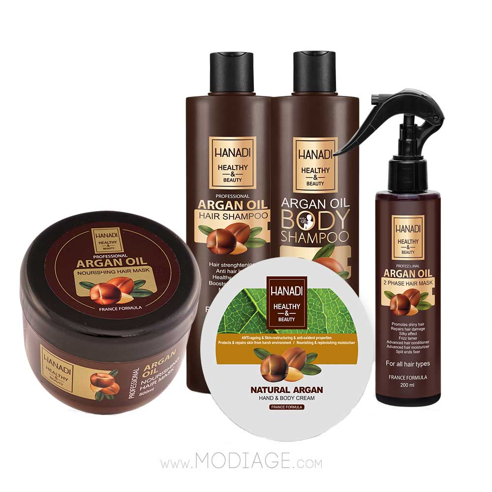 پک 5 تایی محصولات آرگان هانادی HANADI