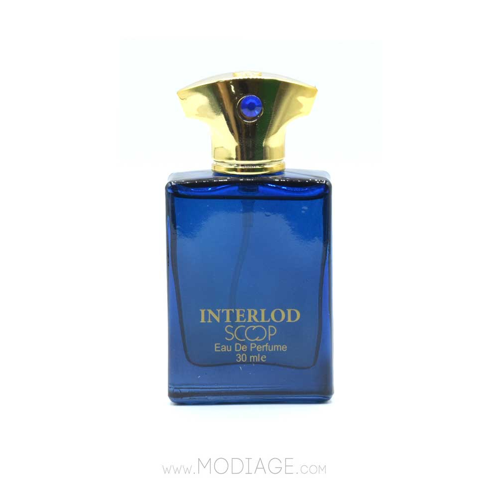 Scoop interlod Eau De Parfum for men 30ml عطر جیبی مردانه اینترلود اسکوپ scoop