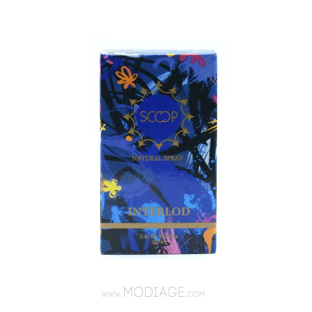 Scoop interlod Eau De Parfum for men 30ml عطر جیبی مردانه اینترلود اسکوپ scoop