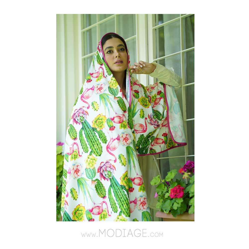 شال طرح دار لمون Lemon