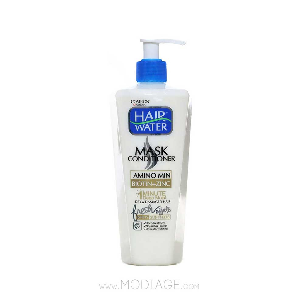 ماسک مو هیر واتر موهای خشک، آسیب دیده و رنگ شده کامان Comeon