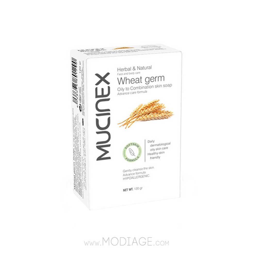 Mucinex Wheat germ Soap صابون جوانه گندم ماسینکس mucinex