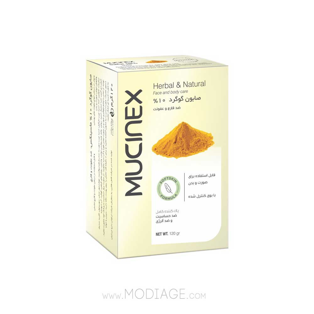 Mucinex Anti Acne Sulfur 10% Soap صابون گوگرد ماسینکس mucinex