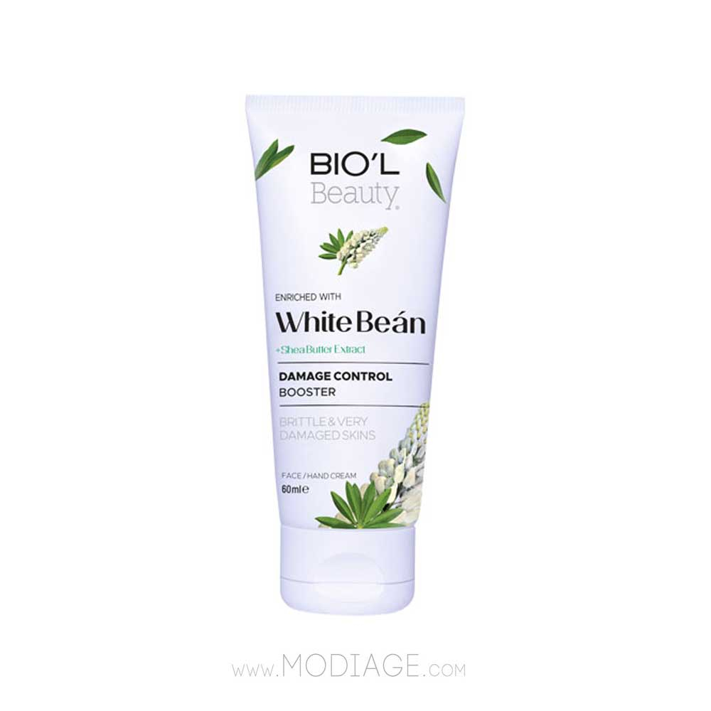 کرم تیوپی مغزی لوبیا سفید و شی باتر بیول Biol