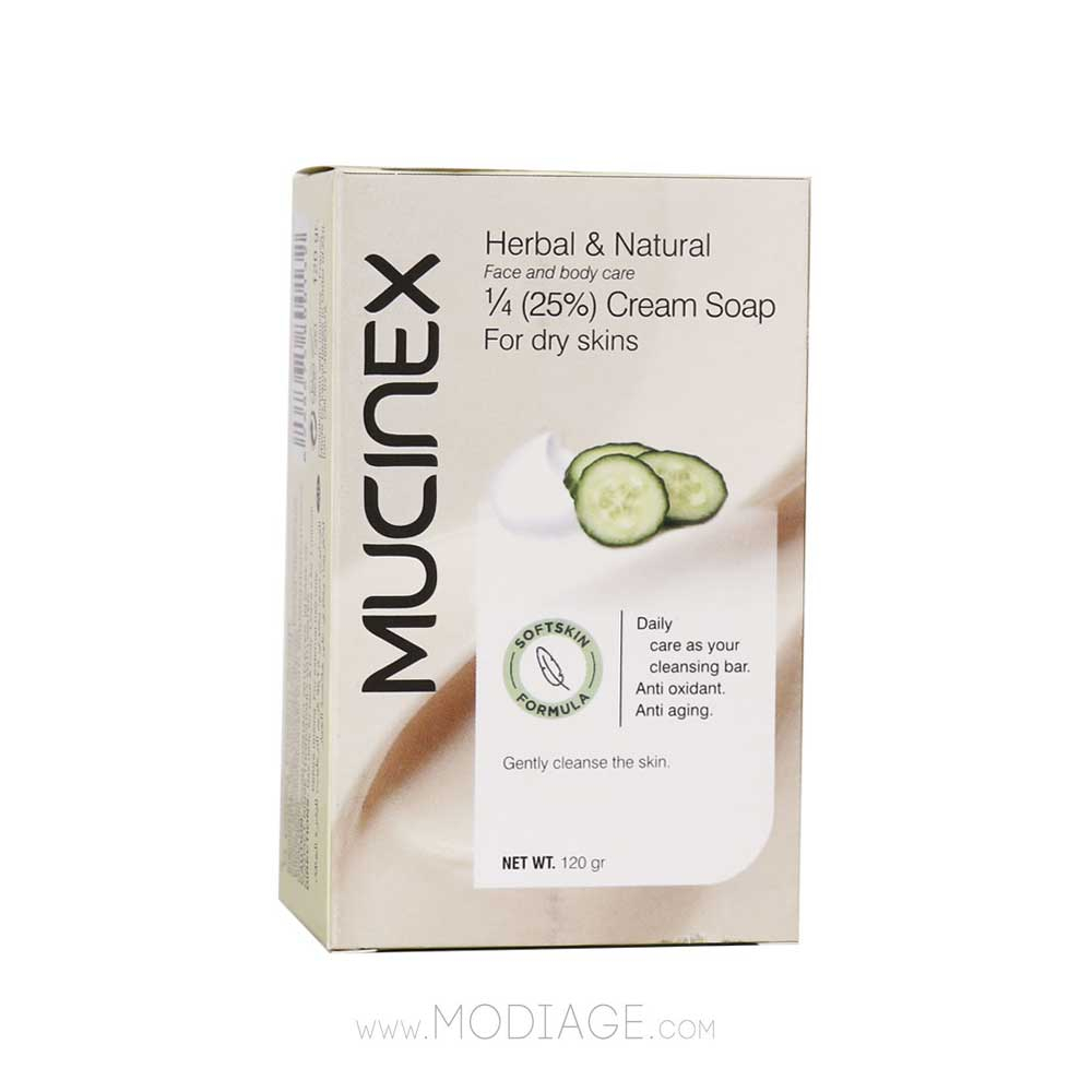Mucinex Cream Soap صابون کرم دار 25% ماسینکس mucinex