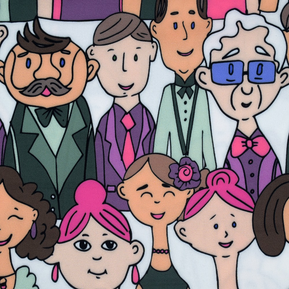 شال طرح دار لمون Lemon