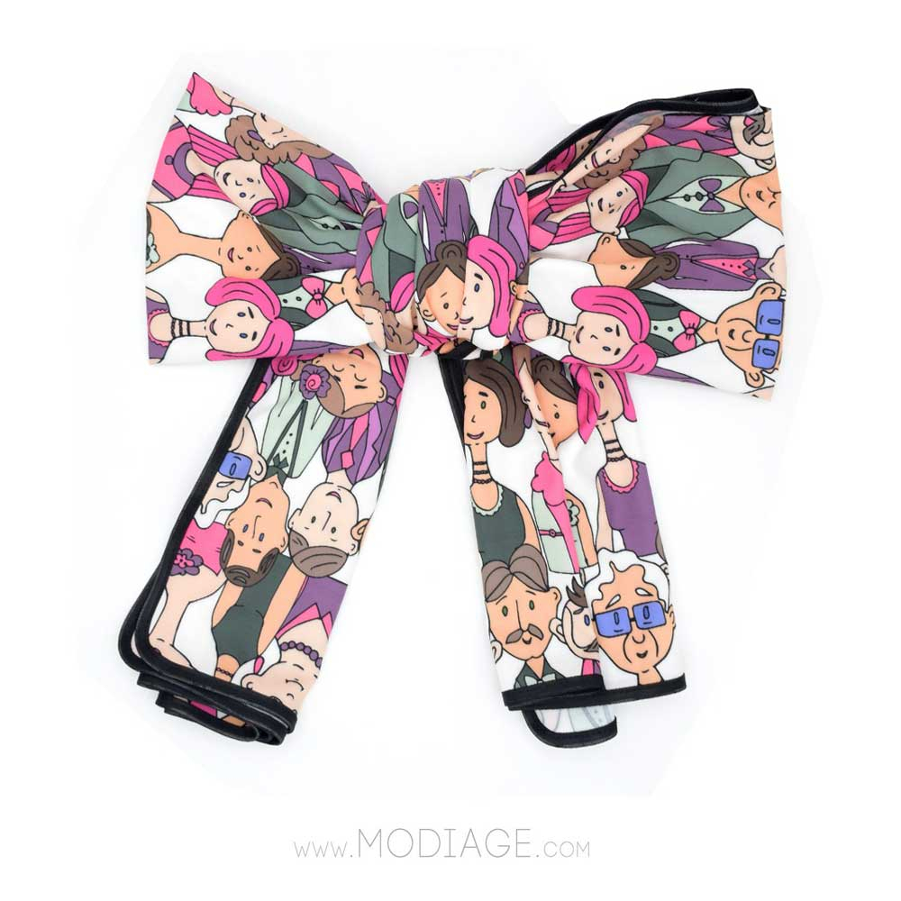 شال طرح دار لمون Lemon	