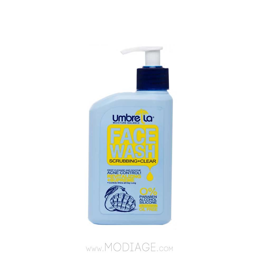 Umbrella Oily and Acne Skin Face Wash ژل شستشو صورت لایه بردار پوست چرب و جوشدار آمبرلا Umbrella