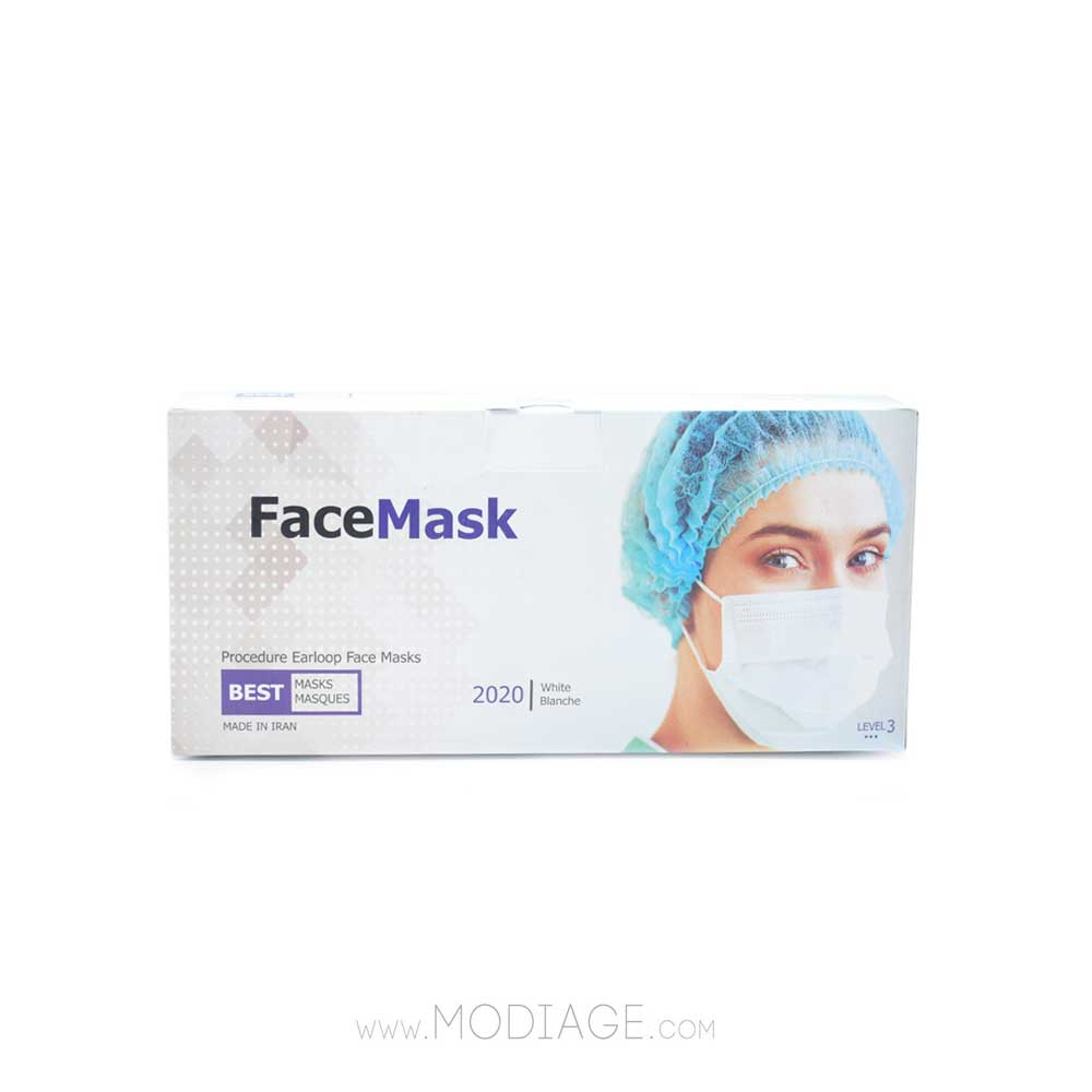 ماسک تنفسی سه لایه نخی Mask