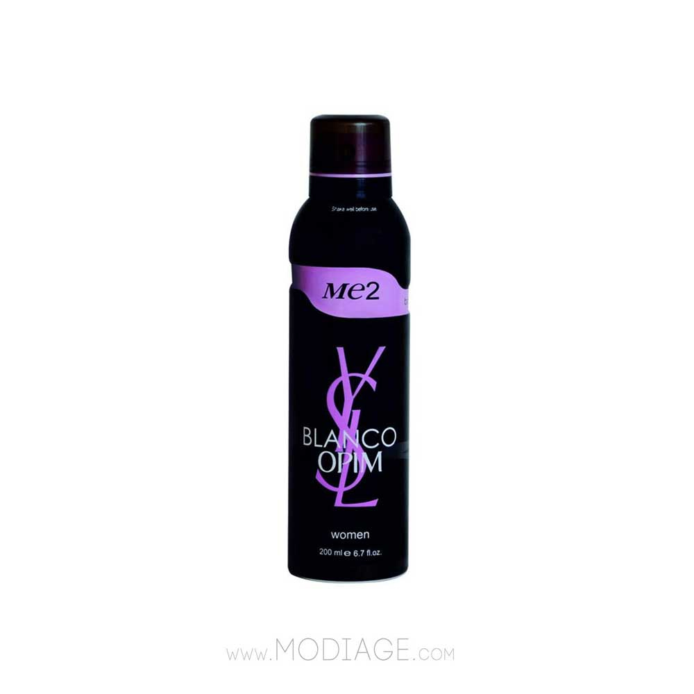 اسپری بدن زنانه بلک اپیوم می تو Me2