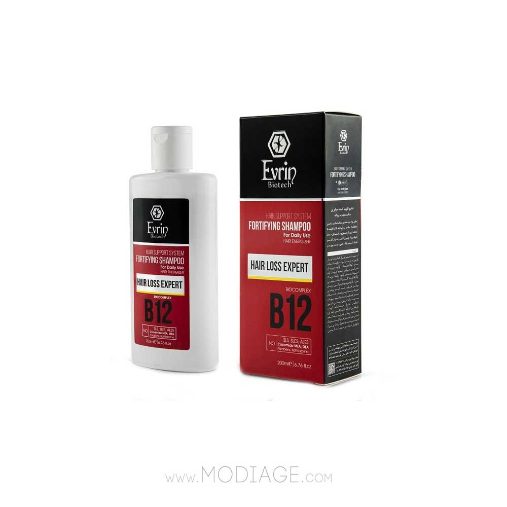 شامپو تقویت کننده مو مناسب مصرف روزانه اورین Evrin