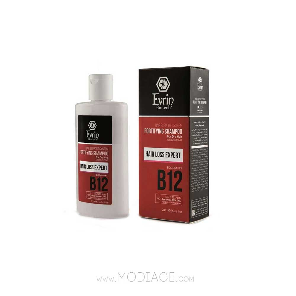 شامپو تقویت کننده موهای خشک اورین Evrin