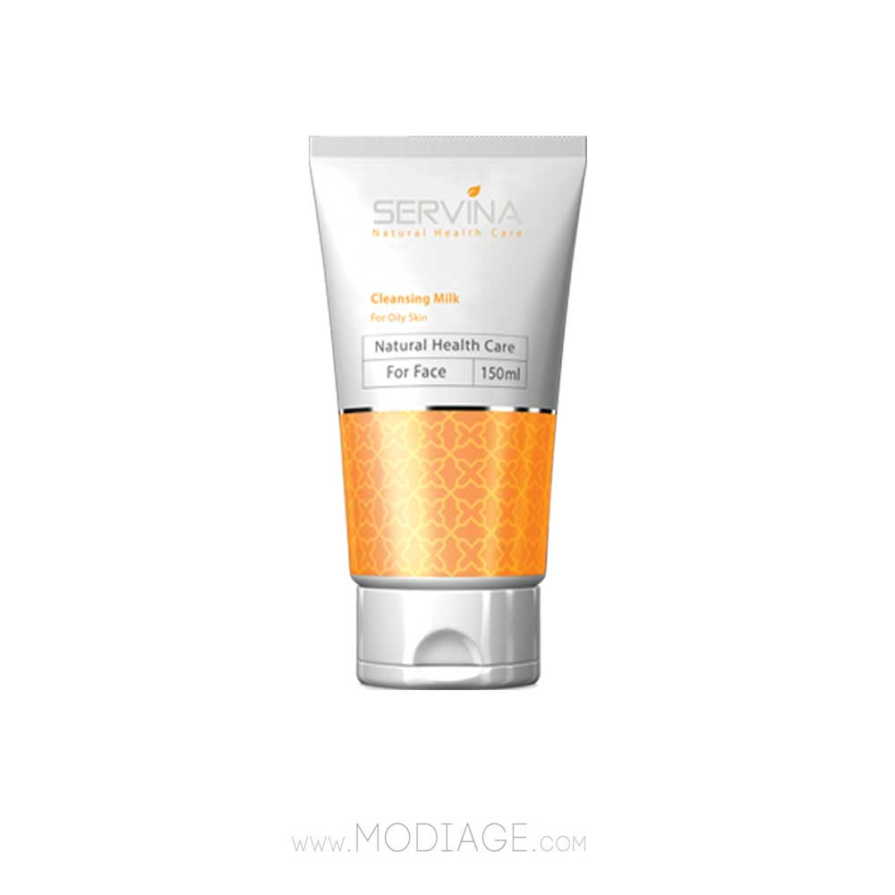 لوسيون پاک کننده آرايش پوست چرب سروینا Servina