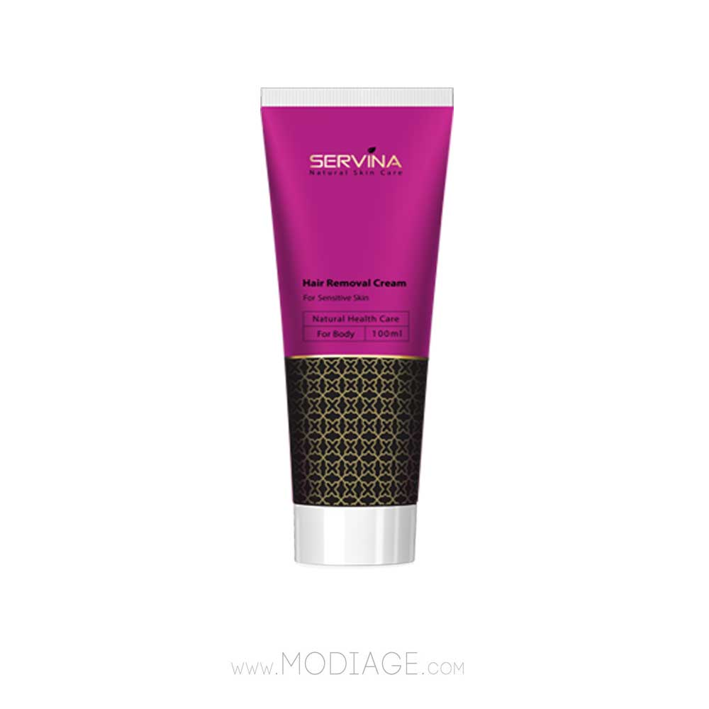 کرم موبر پوست حساس سروینا Servina