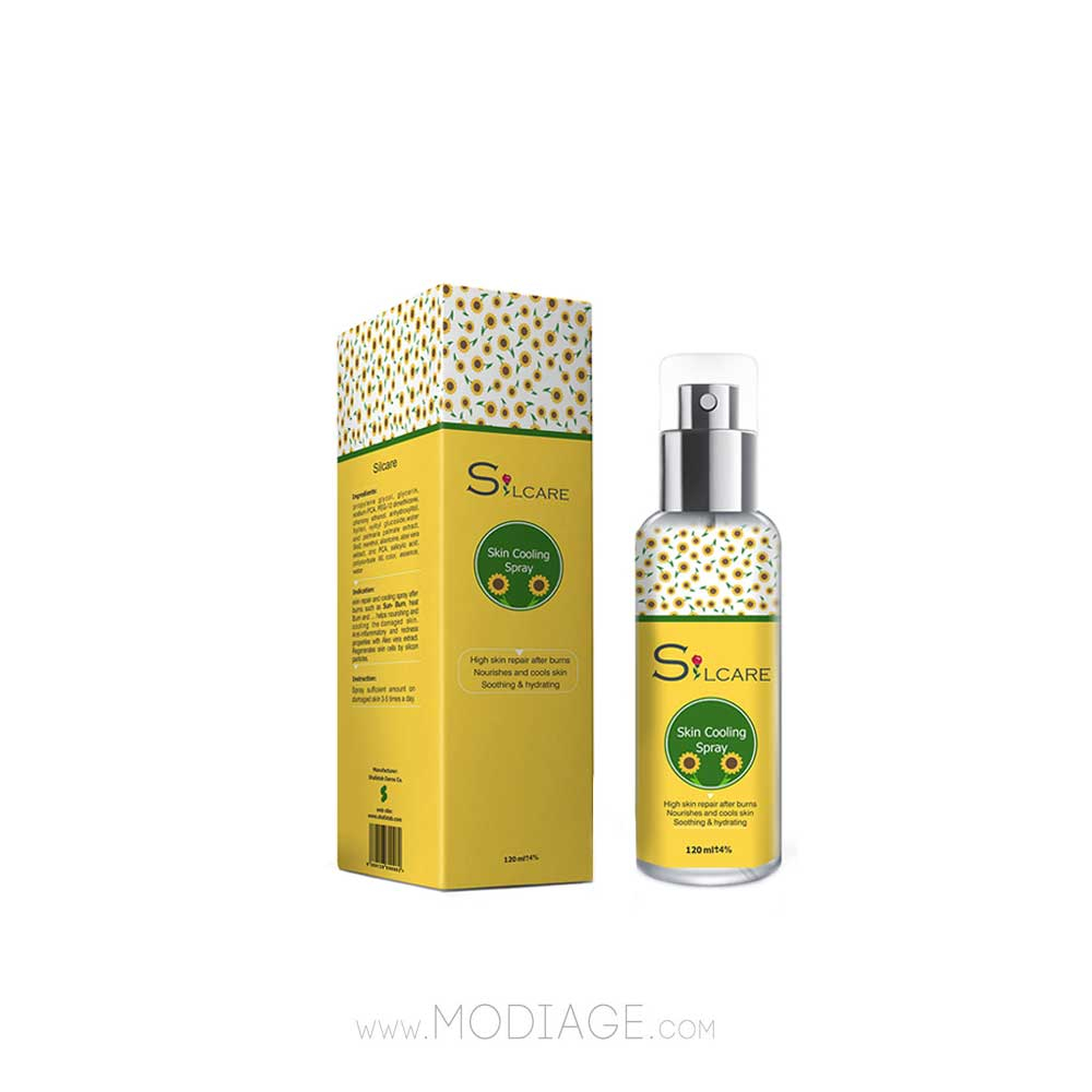 اسپری خنک کننده پوست بعد از آفتاب سیلکر Silcare