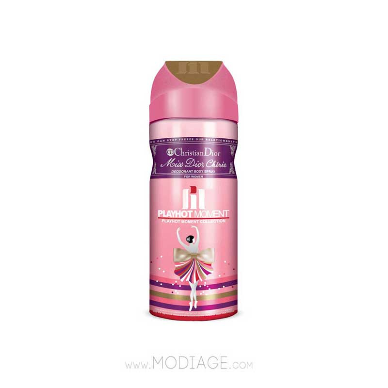 اسپری دئودورانت زنانه میس دیور پلی هات مومنت Playhot Moment