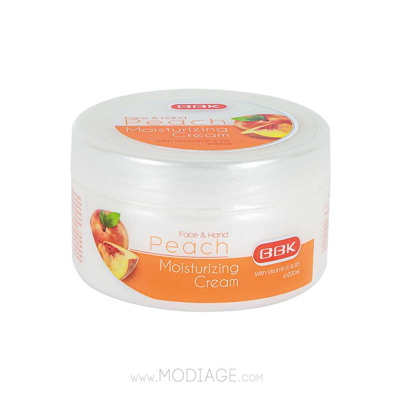 کرم مرطوب کننده کاسه‌ای با رایحه هلو ببک BBK