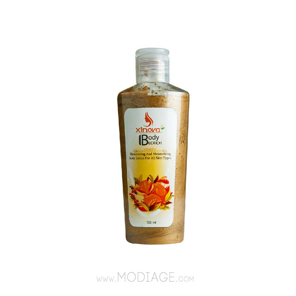 لوسیون بدن براق کننده و مرطوب کننده روباه ژینووا Xinova