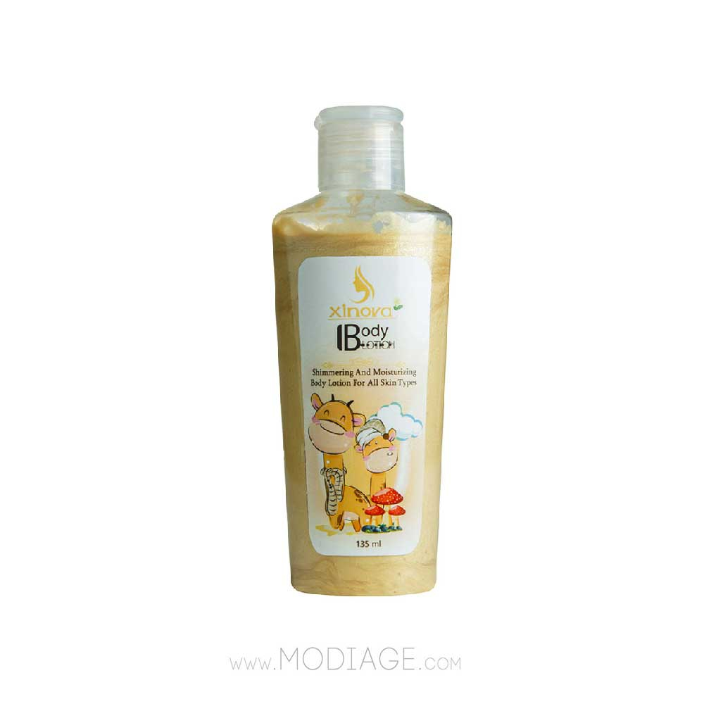 لوسیون بدن براق کننده و مرطوب کننده زرافه ژینووا Xinova