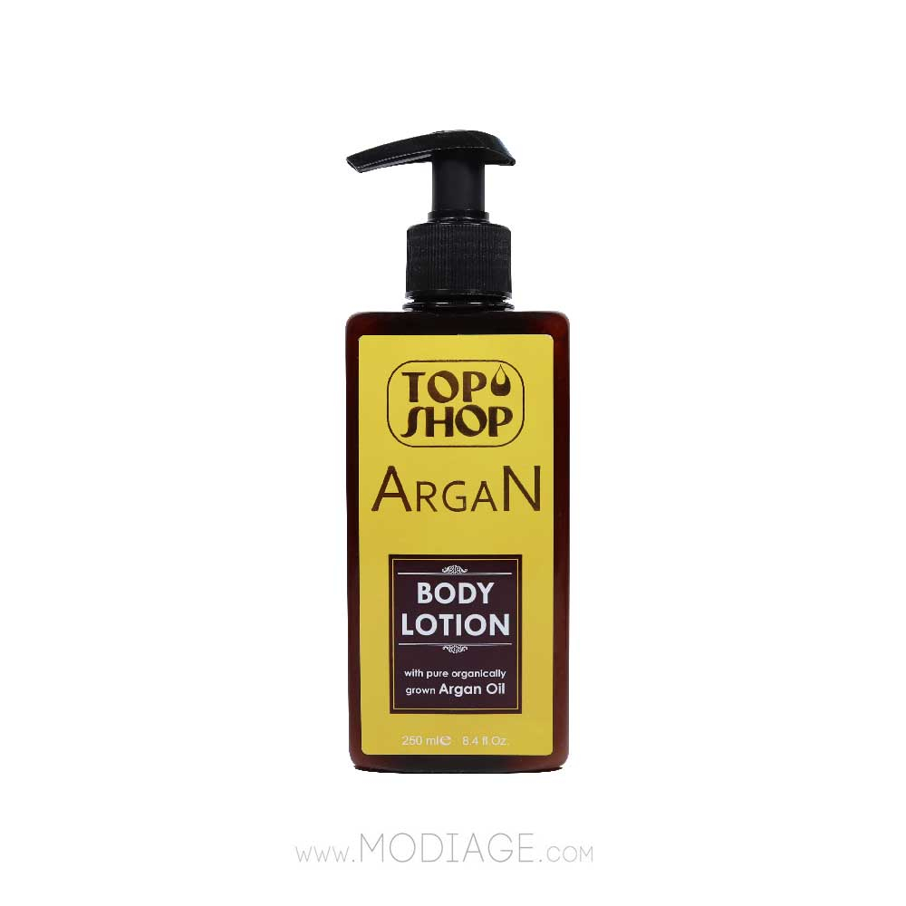 لوسیون بدن روغن آرگان تاپ شاپ Top shop
