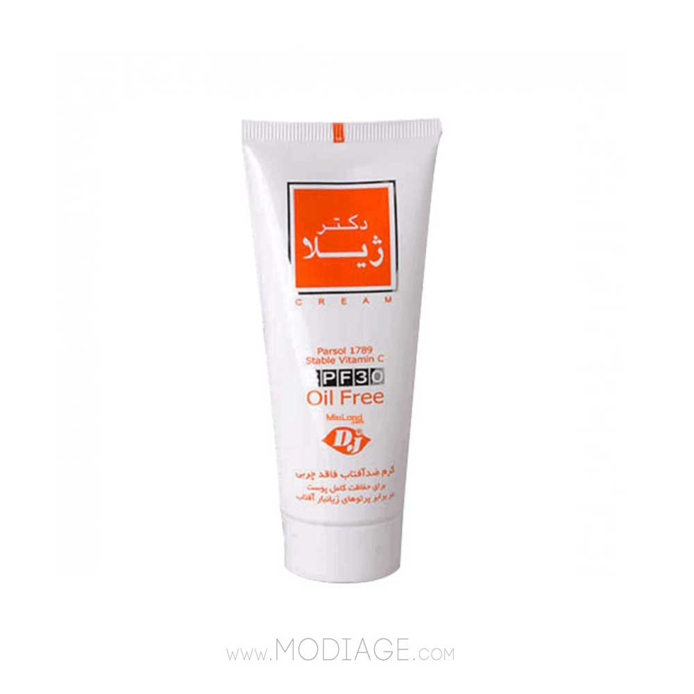 کرم ضدآفتاب SPF30 بی رنگ دکتر ژیلا Doctor JILA