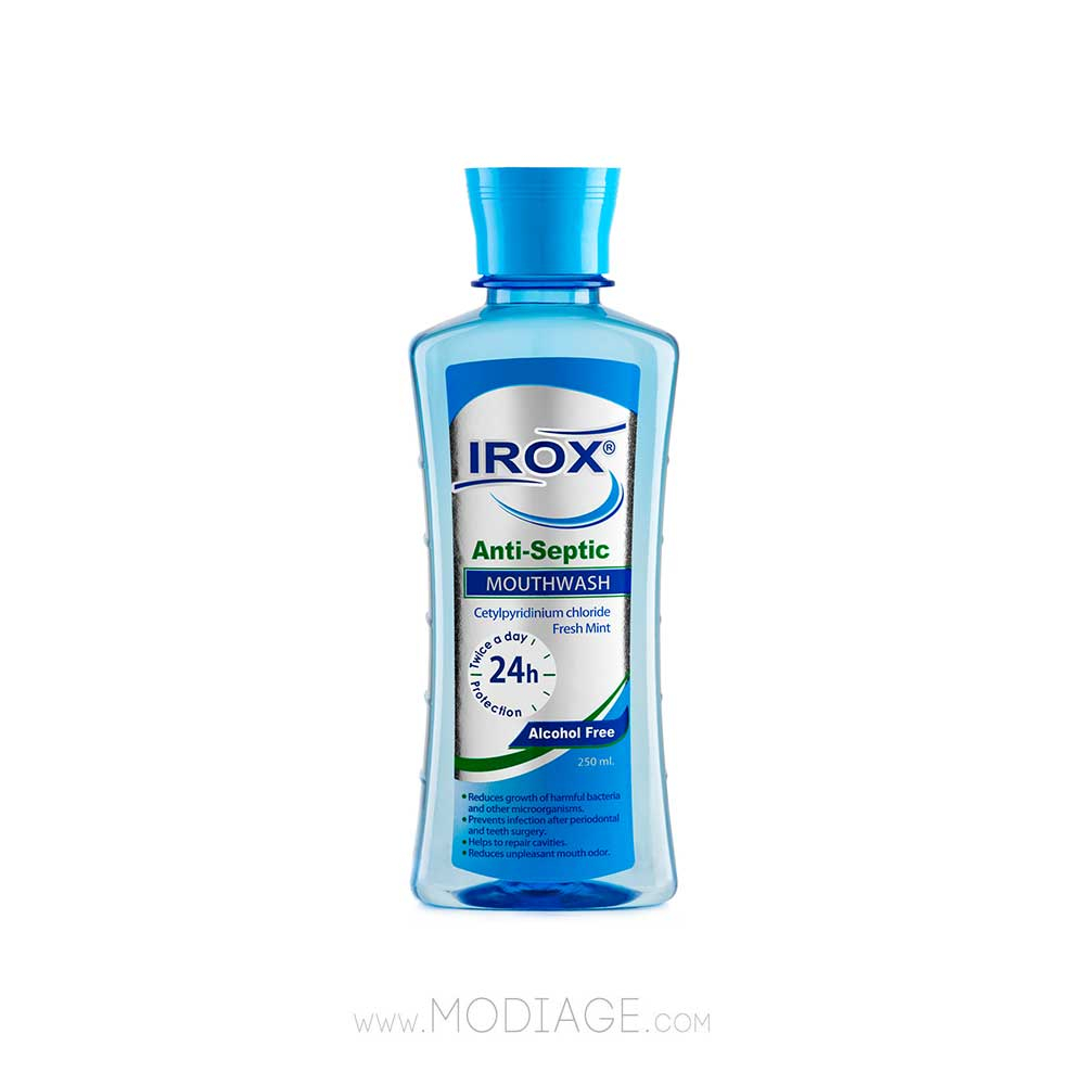 دهانشویه آنتی سپتیک ایروکس IROX