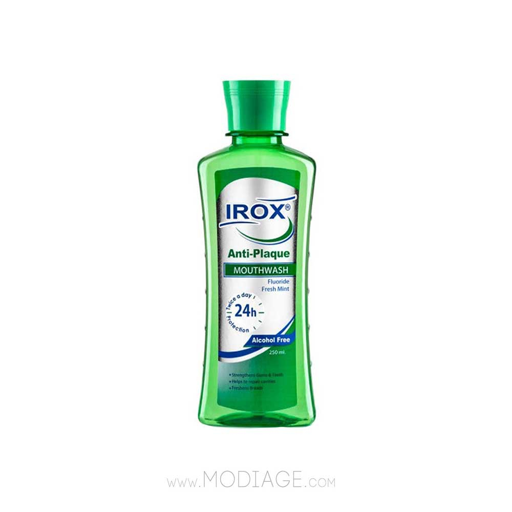 دهانشویه آنتی پلاک ایروکس IROX