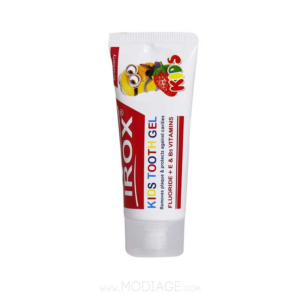 ژل دندان توت فرنگی کودک ایروکس IROX 