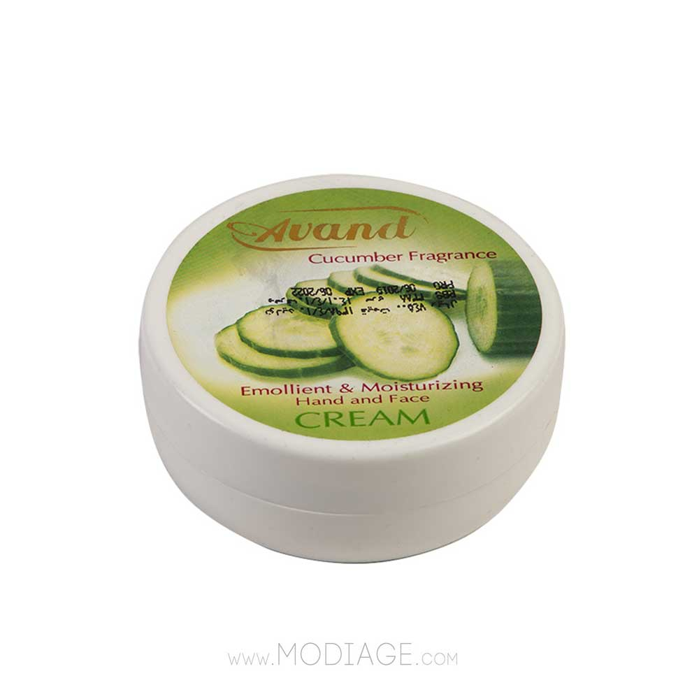 کرم نرم کننده و مرطوب کننده خیار 100 گرمی آوند Avand
